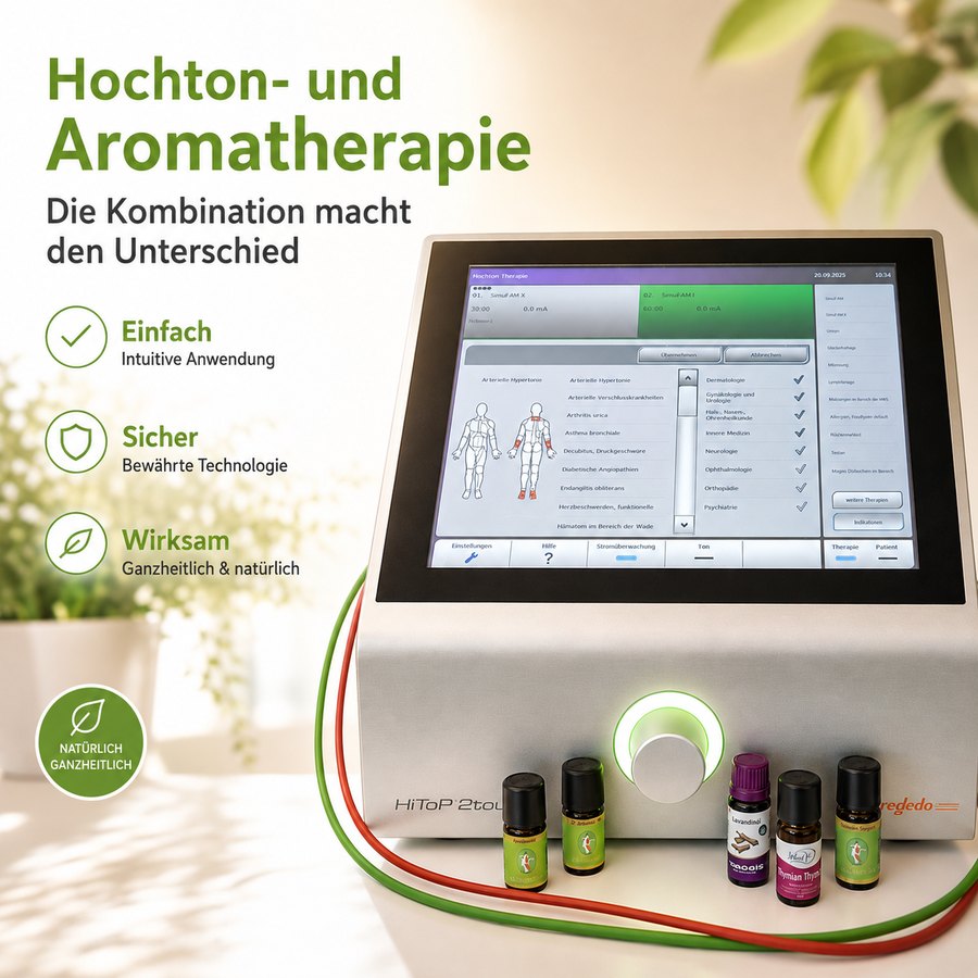 Hochton- und Aromatherapie – die Kombination macht den Unterschied